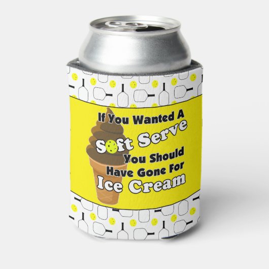 Pickleball Soft Serve, ga naar Ice Cream in plaats Blikjeskoeler (Blikje Achterkant)