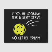 Pickleball Soft Serve Get Ice Cream Pickle Ball Me (Voorkant)