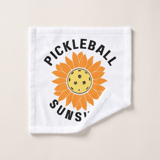 Pickleball soleil (Gant de toilette)