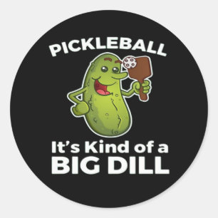 Pickleball Soort van een Grote Deal Ronde Sticker