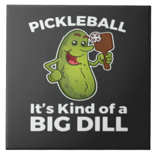 Pickleball Soort van een Grote Deal Tegeltje
