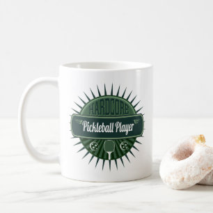 Pickleball-speelgoedkoffie of Tea Modern Retro Koffiemok
