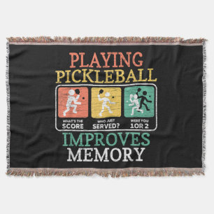 Pickleball spelen verbetert het geheugen  deken