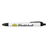 Pickleball-speler die pennen schrijft met een grap (Bovenkant)