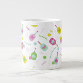 Pickleball Speler Gift voor Haar Pink Specialty Mo Extra Grote Beker (Voorkant)