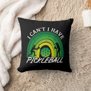 Pickleball speler I Cant Ik heb een Pickleball reg Kussen