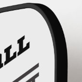 Pickleball speler meester winnaar aangepaste naam pickleball paddle (Links Detail)