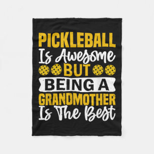 Pickleball Speler Quote Grappige Pickleball Lover Fleece Deken