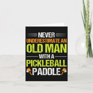 Pickleball Speler Quote Grappige Pickleball Lover  Kaart