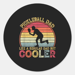 Pickleball Speler Quote Grappige Pickleball Lover Ronde Sticker