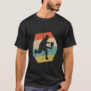 Pickleball Speler Retro Vervuild Zeshoek Pickleb T-shirt
