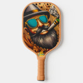 Pickleball Split-Second Serve : Homme sur une raquette de pic (Verso)