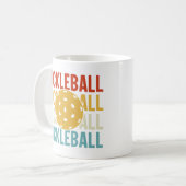 Pickleball Sport Koffiemok (Voorkant links)