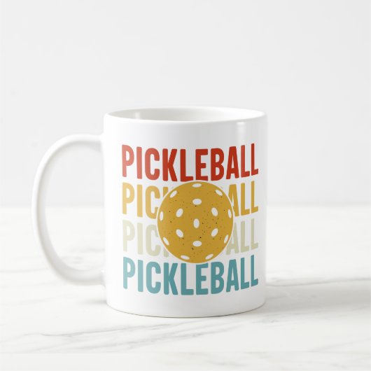Pickleball Sport Koffiemok (Links)