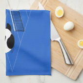 Pickleball Sporthanddoek: "Pickleball Pandas" Theedoek (Quarter Fold)
