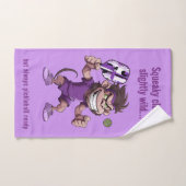 Pickleball SQUEAKY CLEAN, SLIGHTLY WILD Handdoek (Handdoek)