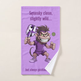 Pickleball SQUEAKY CLEAN, SLIGHTLY WILD Handdoek