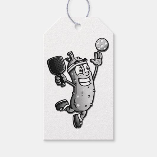 Pickleball Star Cadeaulabel (Voorkant)