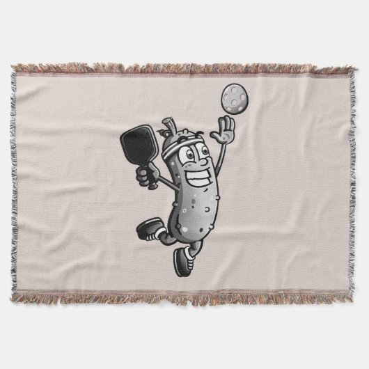 Pickleball Star Deken (Voorkant)