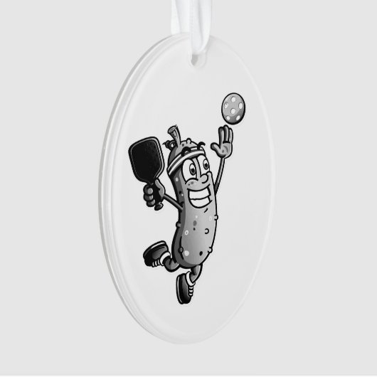 Pickleball Star Ornament (voorkant)