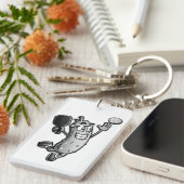 Pickleball Star Sleutelhanger (Voorkant Rechts)