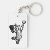 Pickleball Star Sleutelhanger (achterkant)