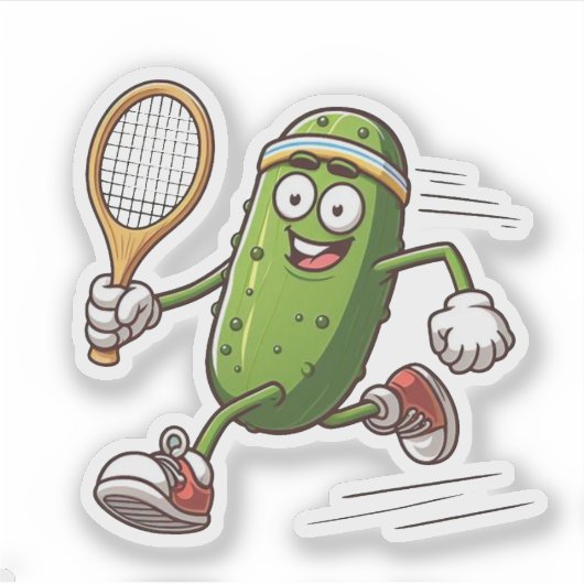 Pickleball Sticker (Voorkant)