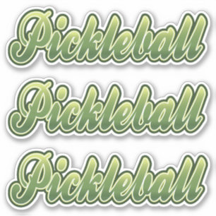 Pickleball Sticker