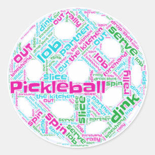 Pickleball Sticker
