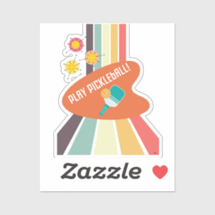 Pickleball sticker accessoire