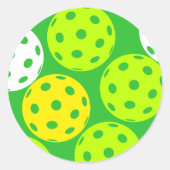 Pickleball Stickers of stickers (Voorkant)