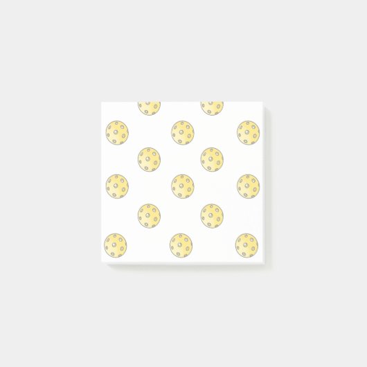 Pickleball Sticky-Note ou Bloc-notes Post-it (Devant)