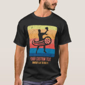 Pickleball surf en serveren T-shirt (Voorkant)