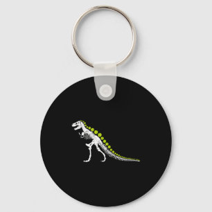 Pickleball t rex grappige pickle bal dinosauruslie sleutelhanger