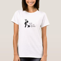 Pickleball T-shirt "Wat is er mis met mijn peddel"