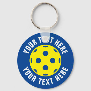 Pickleball tennis sleutelhanger cadeau voor speler
