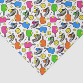Pickleball Tissuepapier (Detail)
