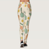 Pickleball Tournoi Paddle Chaussure Bottle Legging (Dos)