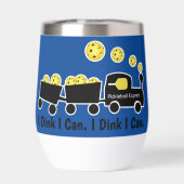 Pickleball Training Ik Dink Ik Kan Geel Bal (Achterkant)