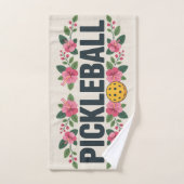 Pickleball Tropical Graphic Vacation (Serviette à main)