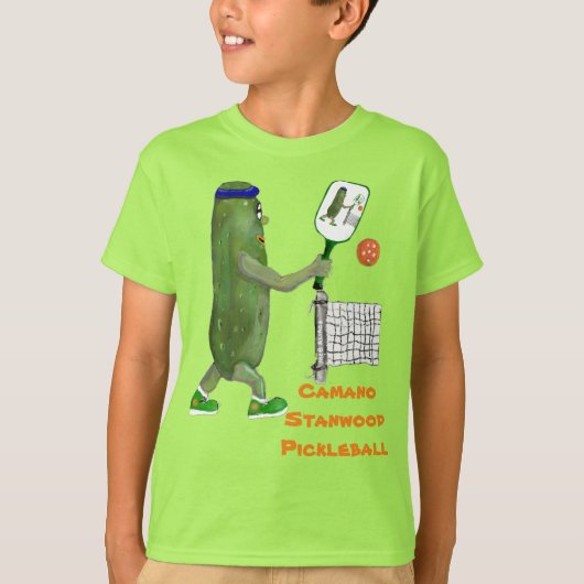 Pickleball TShirt pour garçons (Devant)