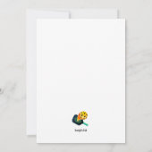 pickleball-uitnodiging kaart (Achterkant)