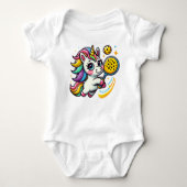 Pickleball Unicorn Romper (Voorkant)