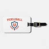 Pickleball University Bagagelabel (Voorkant horizontaal)