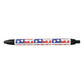 pickleball USA Zwarte Inkt Pen (Voorkant)