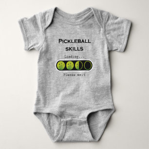Pickleball-vaardigheden laden - groen/grijs romper