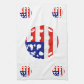 Pickleball Verenigde Staten Theedoek (Verticaal)