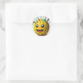 PickleBall Verjaardag Emoji Sticker (Tas)