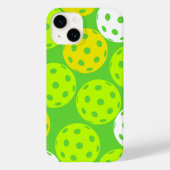 Pickleball Verjaardagsfeestje Schattig Groen Sport Case-Mate iPhone Case (Achterkant)