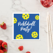 Pickleball Verjaardagsfeestje servetten (Insitu)